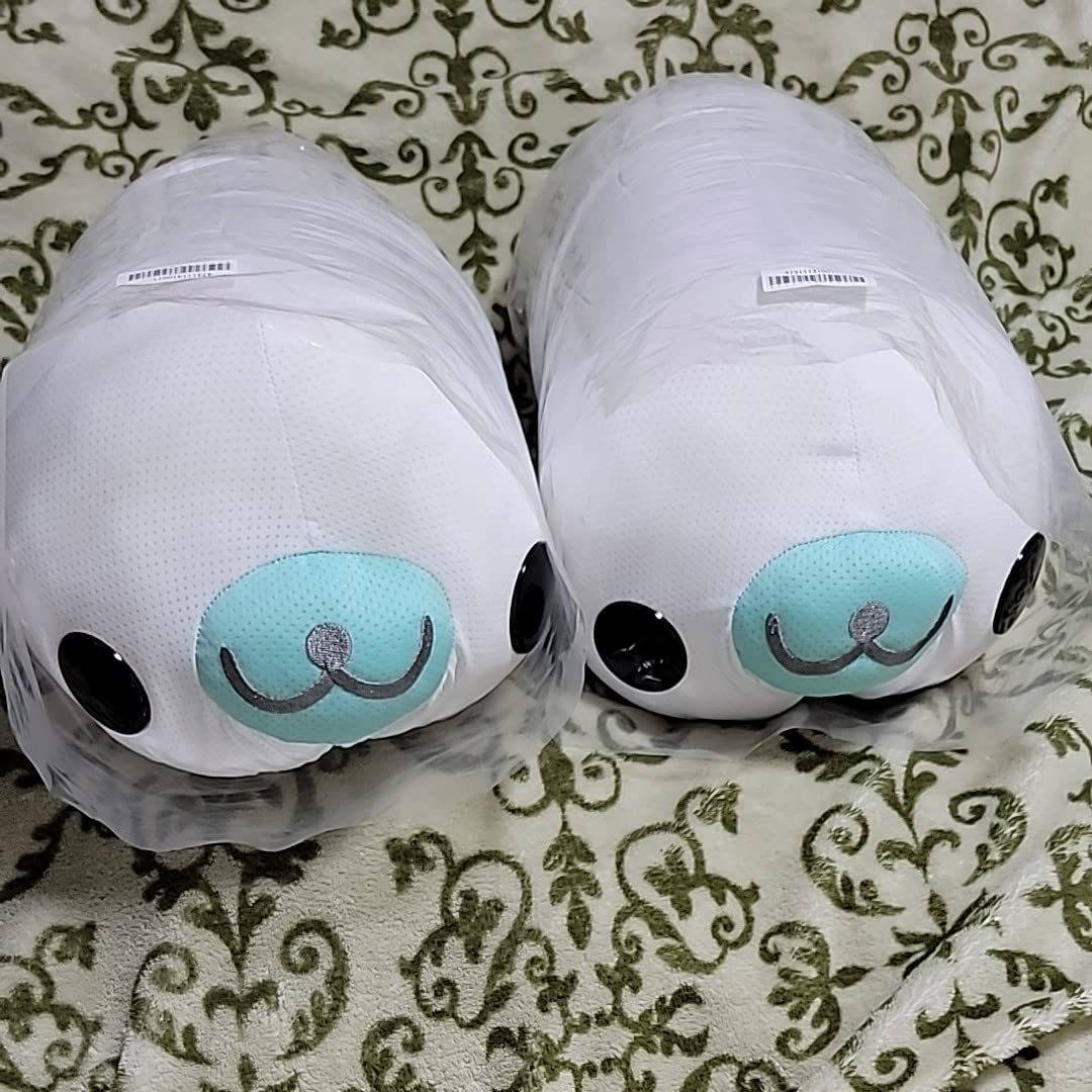Amazon.co.jp: ひんやりぬいぐるみXLプレミアムまめゴマ : おもちゃ